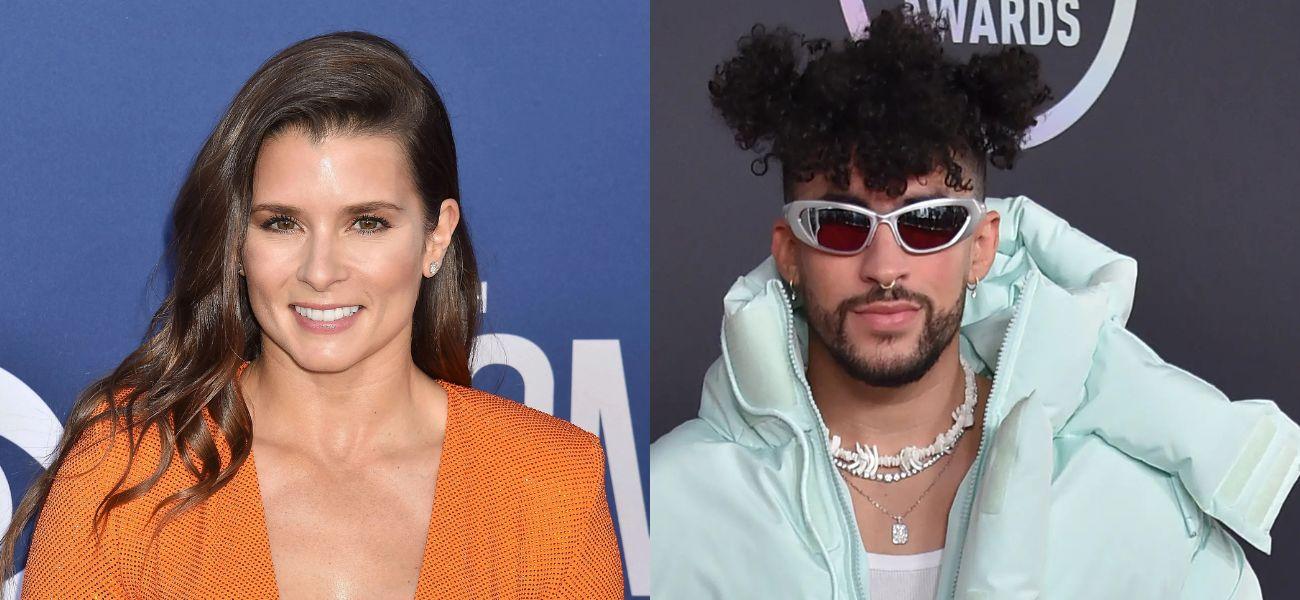 Danica Patrick, Bad Bunny photo collage