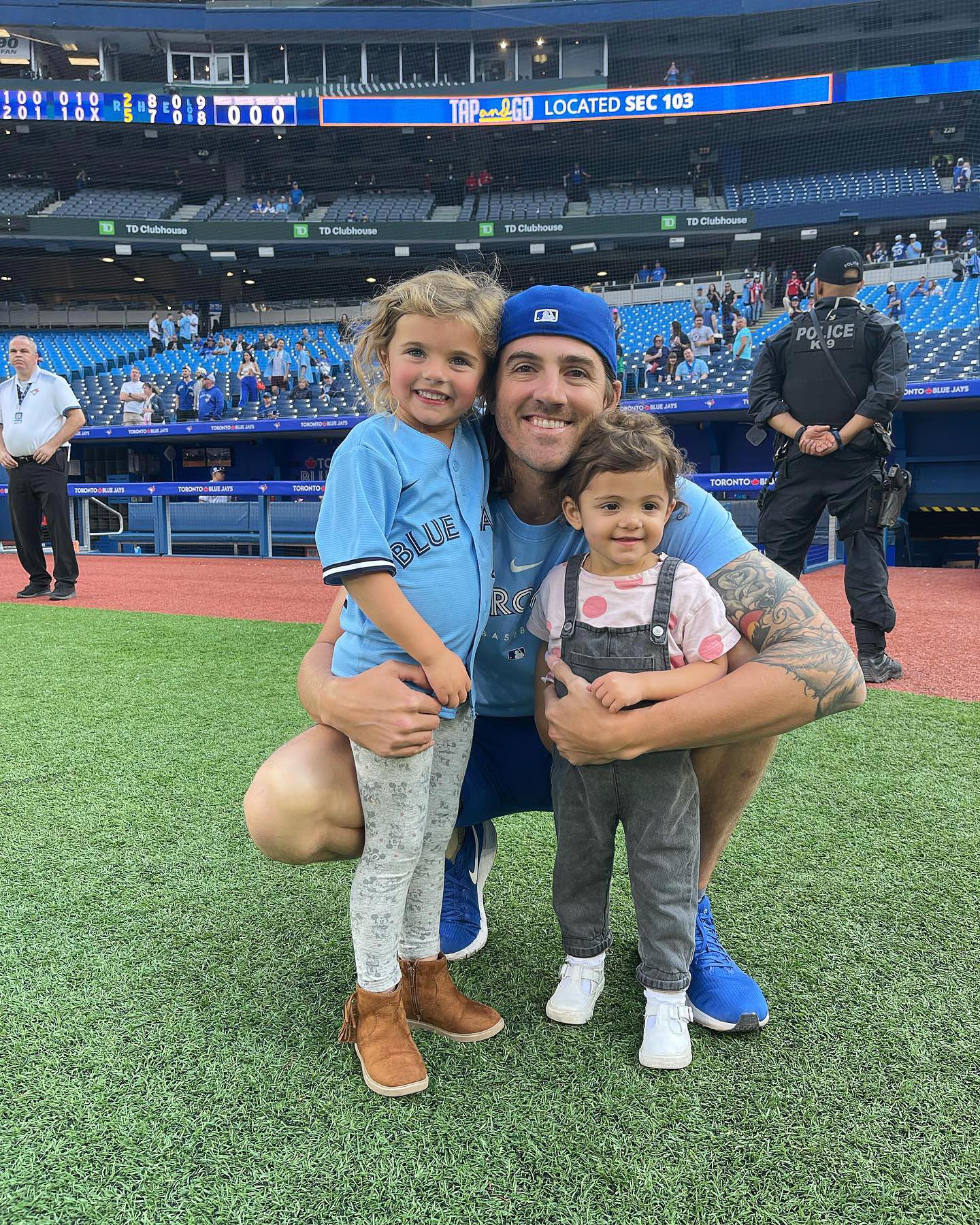 Toronto Blue Jays Pitcher Kevin Gausman s Family Guide Wife Taylor and Their 2 Daughters 003