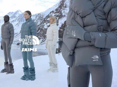 The North Face聯手SKIMS話題聯名在台開賣！極簡色修身機能服一次看