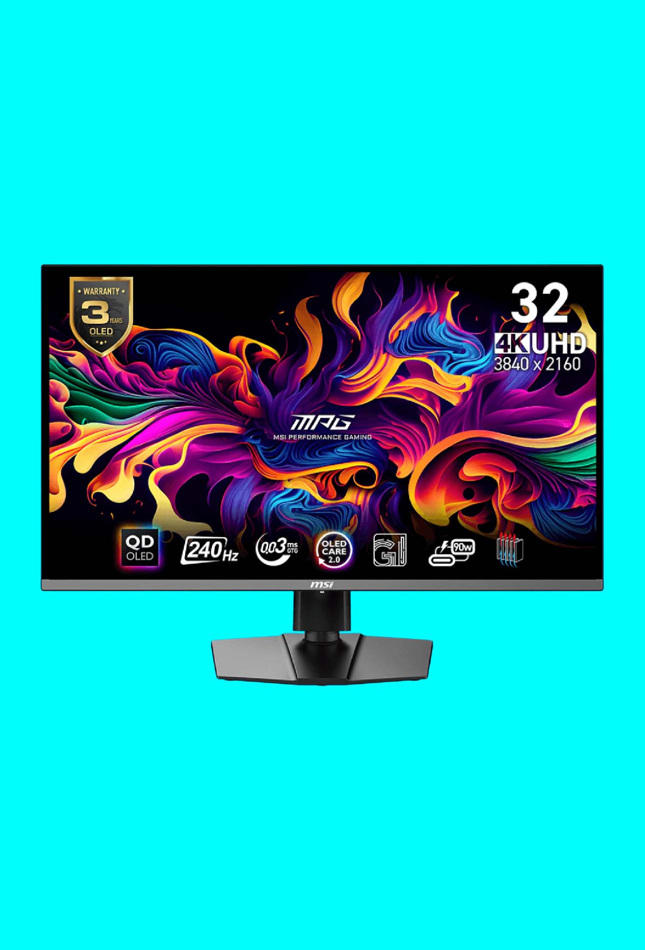 MSI MPG 321URX OLED gaming monitor