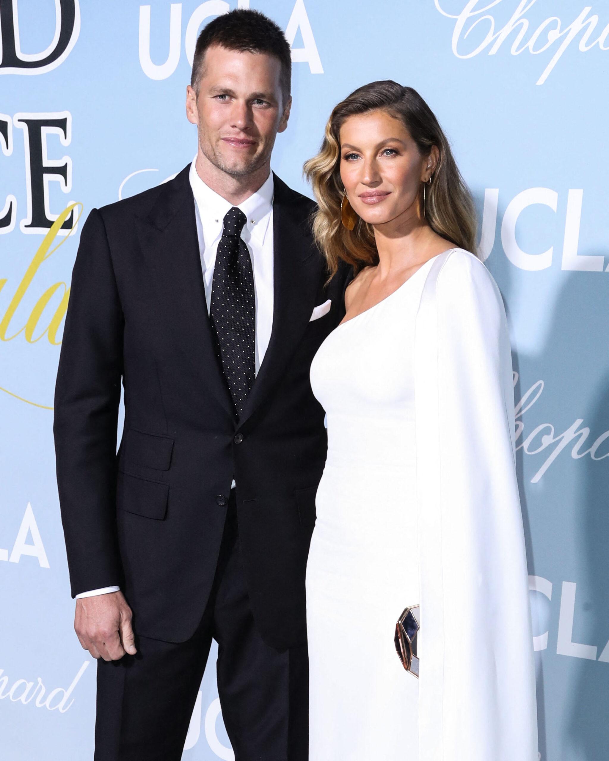 Gisele B&uuml;ndchen and Tom Brady at 2019 Hollywood For Science Gala