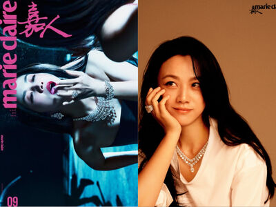 湯唯難得性感狂野　De Beers頂級鑽鍊閃爆