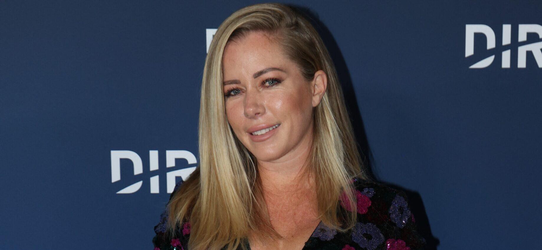 Kendra Wilkinson at Kathy Hilton's home for private holiday charity event