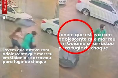 遭斷裂電線砸中！巴西17歲少女涉水趕路上學　當場觸電慘死