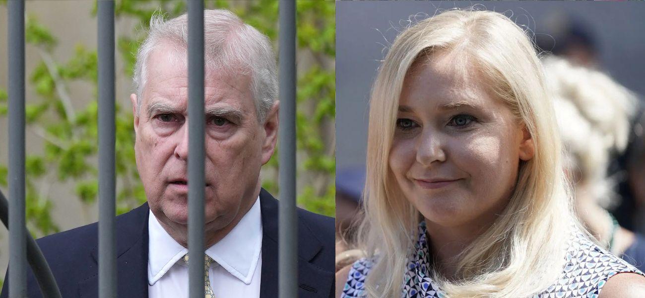 Prince Andrew, Virginia Giuffre photo collage