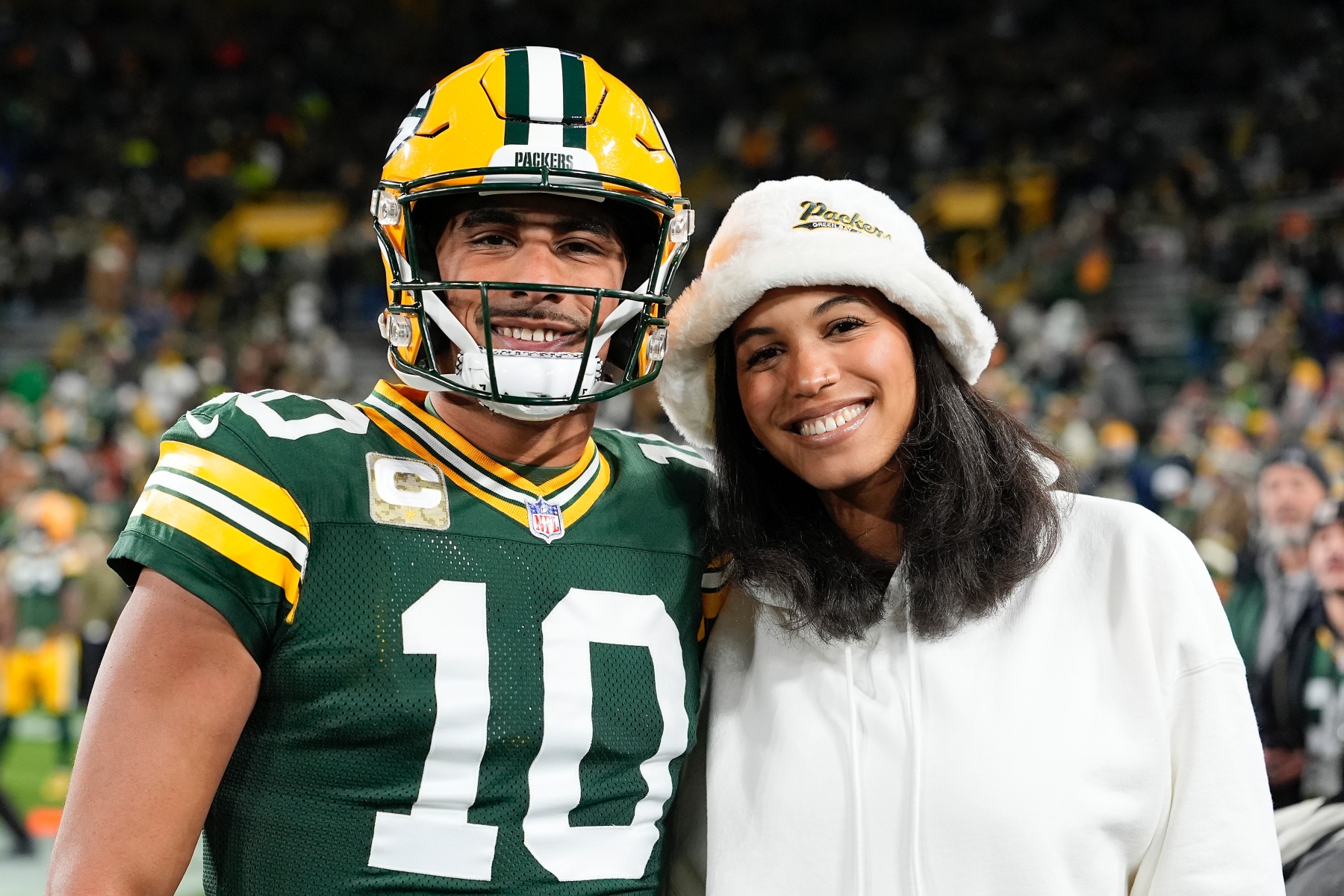 Green Bay Packers Quarterback Jordan Love and Wife Ronikas Relationship Timeline