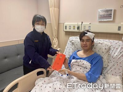 苗栗勇警遭市場惡匪持刀砍殺「頭中2刀」　恢復順利轉一般病房