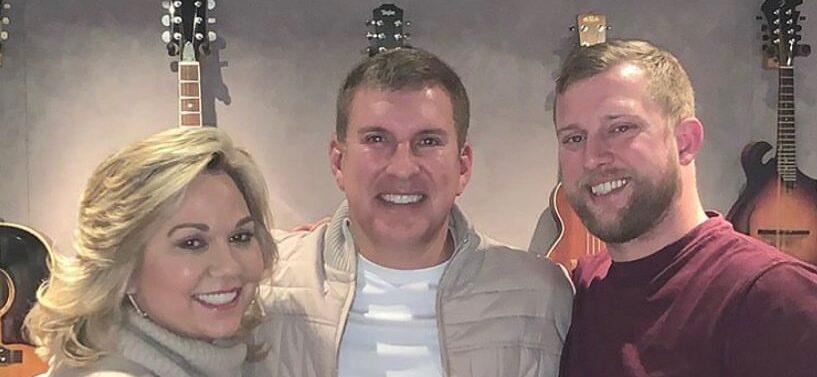 Kyle Chrisley with his mother and father.