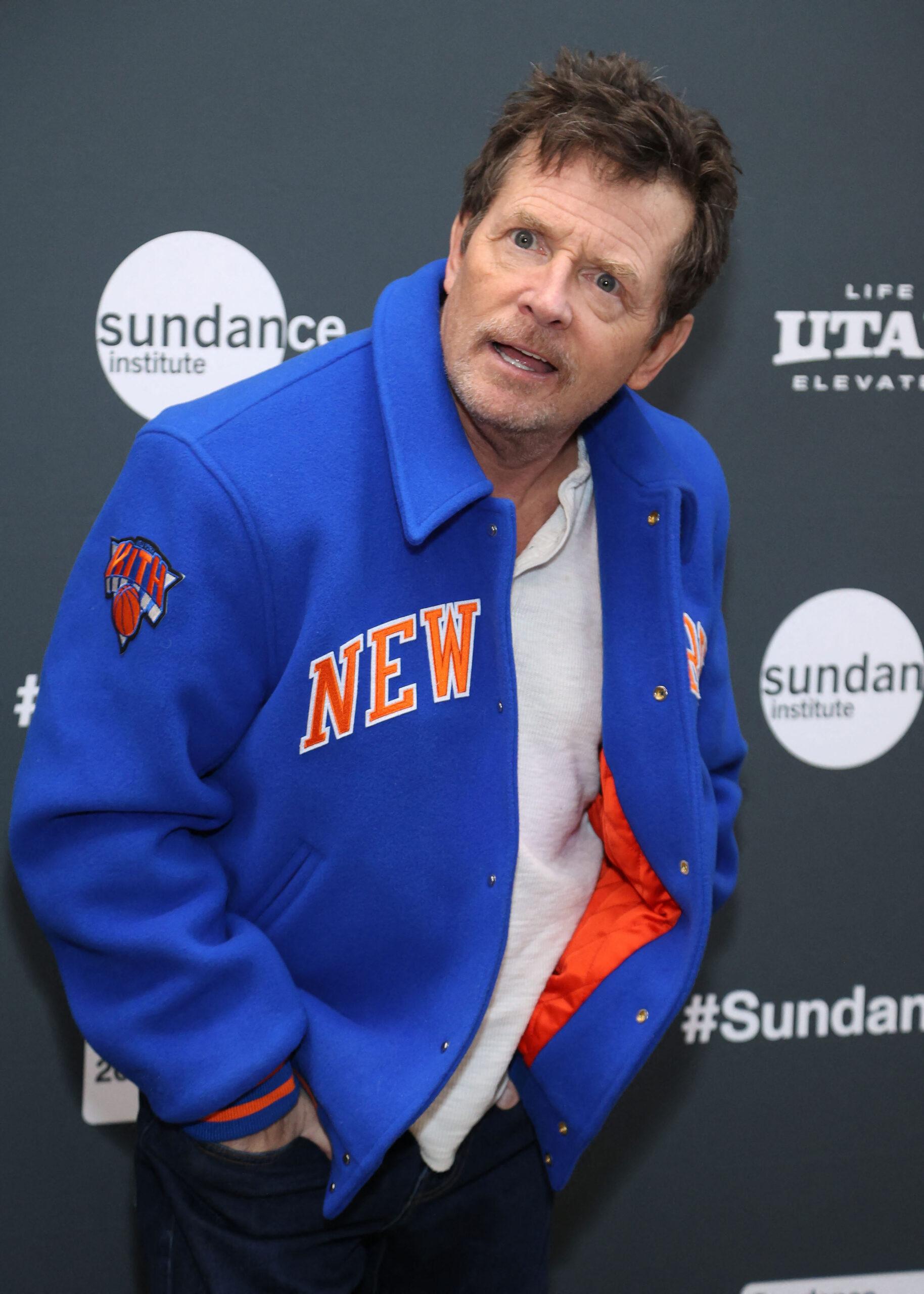 Michael J. Fox at the 2023 Sundance Film Festival