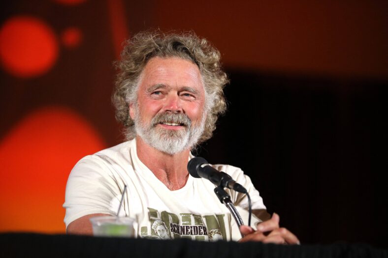 JOHN SCHNEIDER speaks at the 2024 Mad Monster Party at the Renaissance Phoenix Glendale Hotel