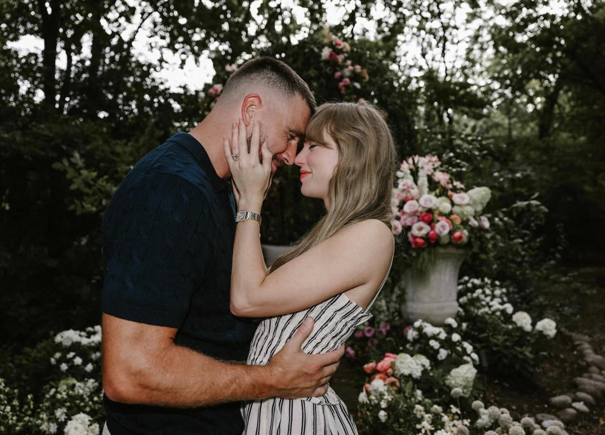 Taylor Swift And Travis Kelce engagement