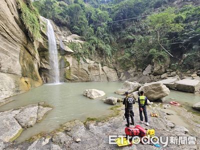 快訊／嘉義大埔青雲瀑布再傳溺水！1人失蹤警消持續搜救