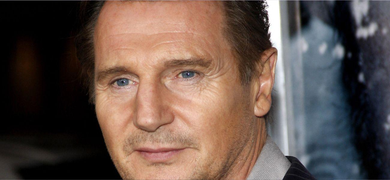 Liam Neeson on red carpet