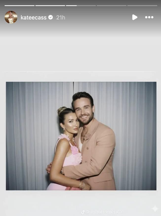 Kate Cassidy posts AI-generated images of herself and Liam Payne