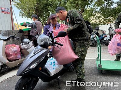 南投家扶馬年前夕回娘家募贈愛心物資　國軍出動助守護兒少成長