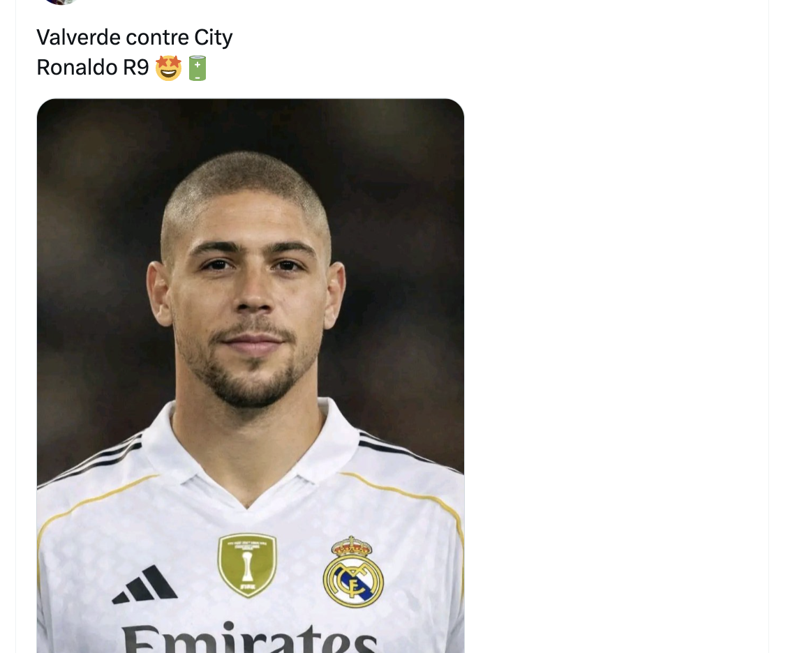 Cristiano Valverde? V9? Real&rsquo;s Uruguayan dazzles, social media erupts