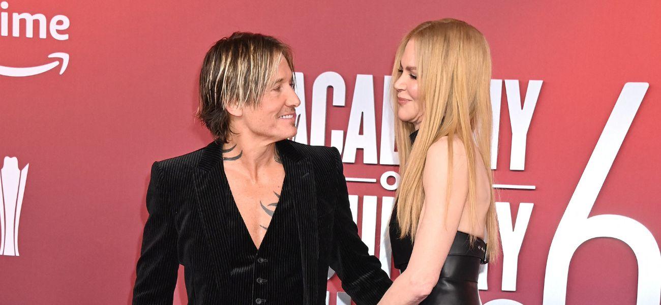 Keith Urban and Nicole Kidman on the red carpet