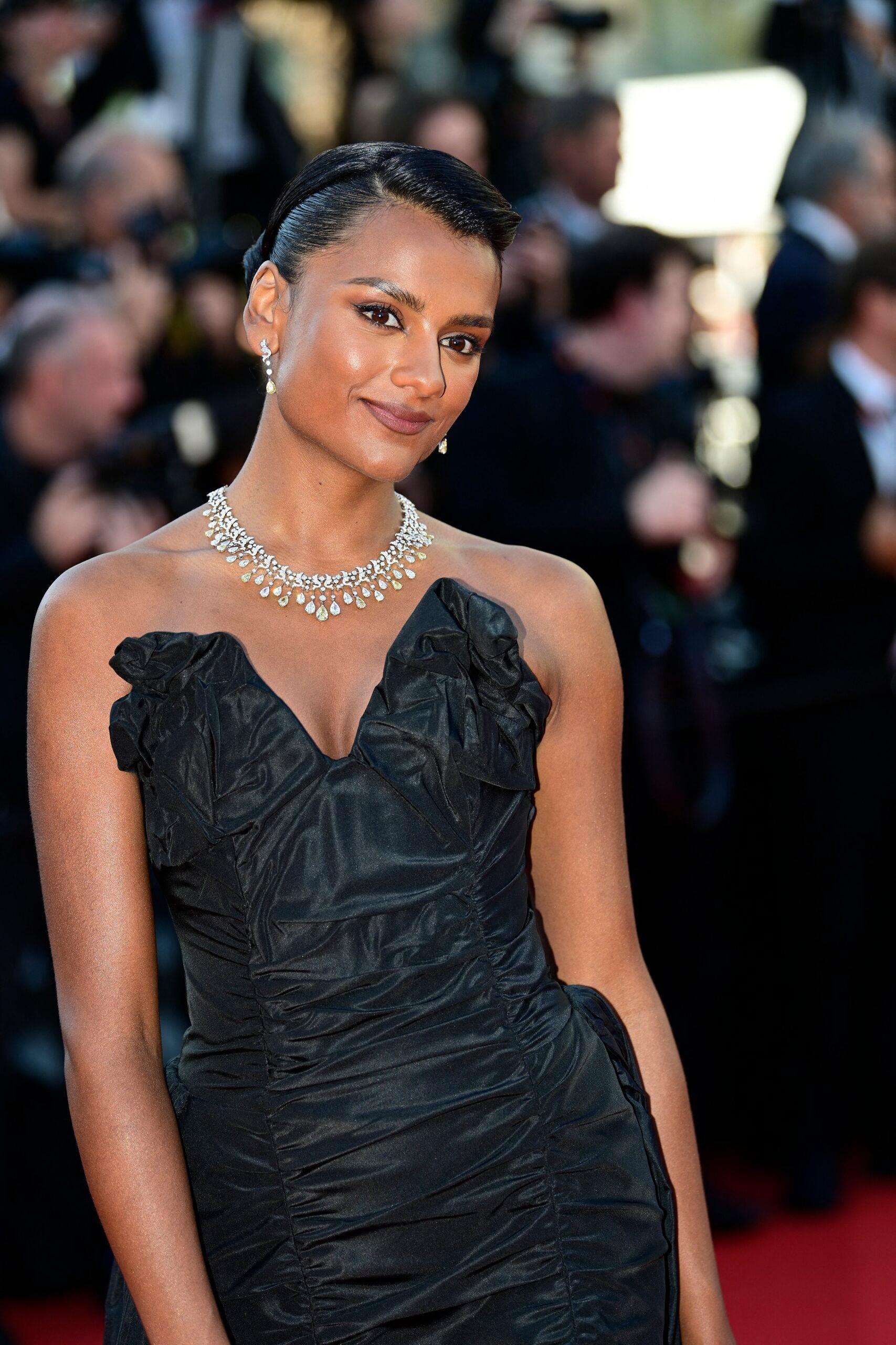 Simone Ashley at Closure Ceremony Red carpet