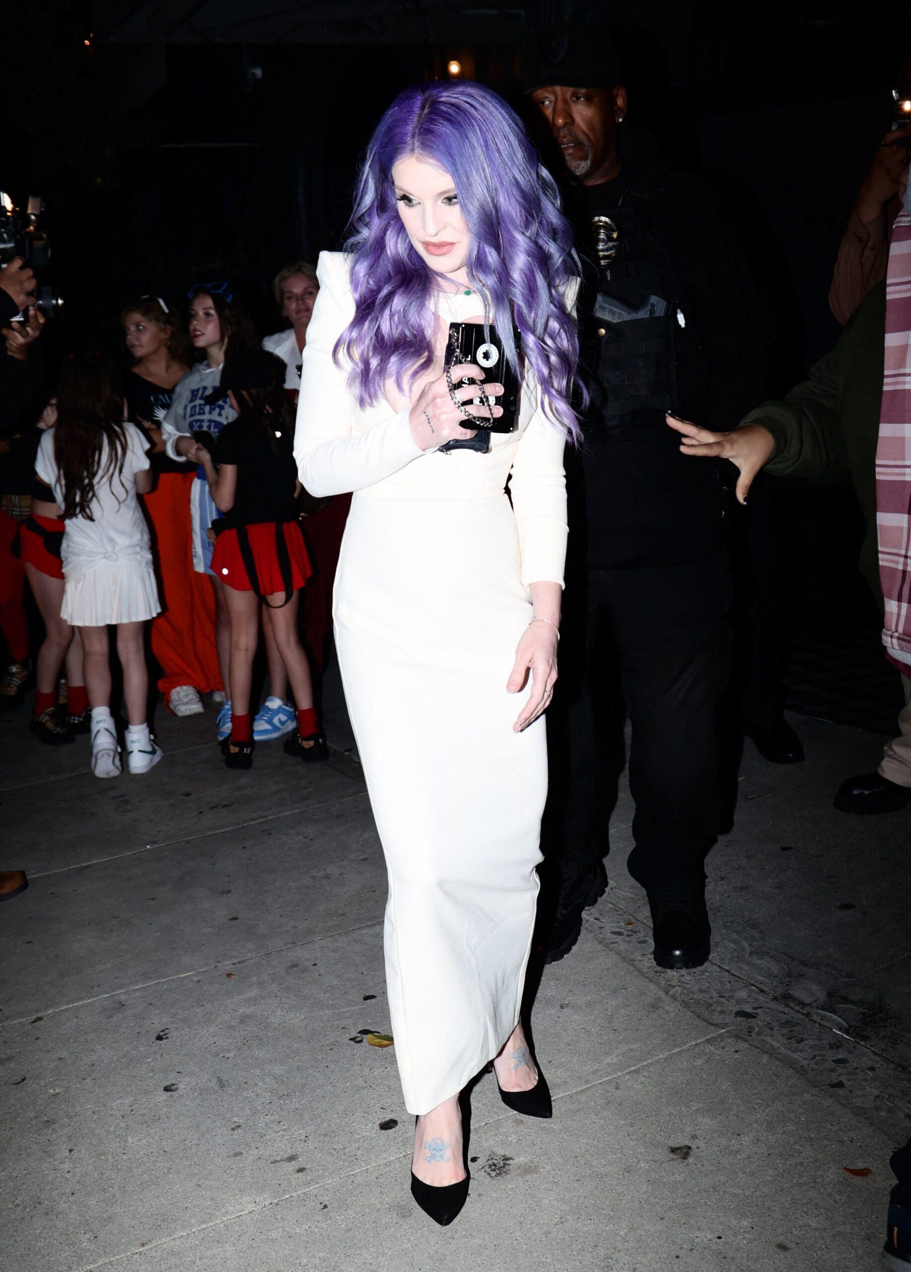 Kelly Osbourne looks massively thin as she celebrates her 39th birthday