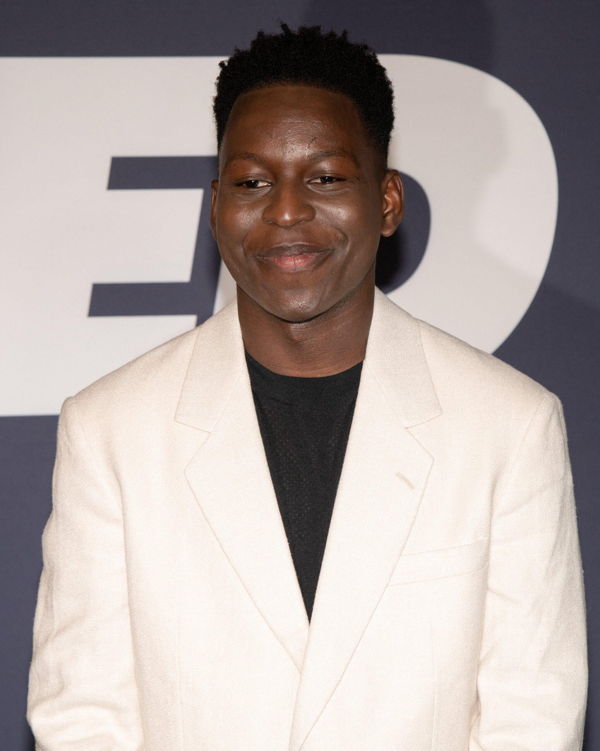 Toheeb Jimoh on a red carpet