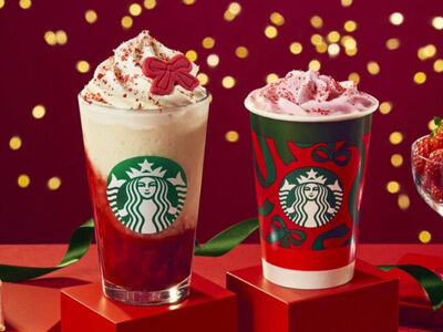 日本星巴克新品「草莓茶香星冰樂」！酸甜果香與茶韻交織超驚喜