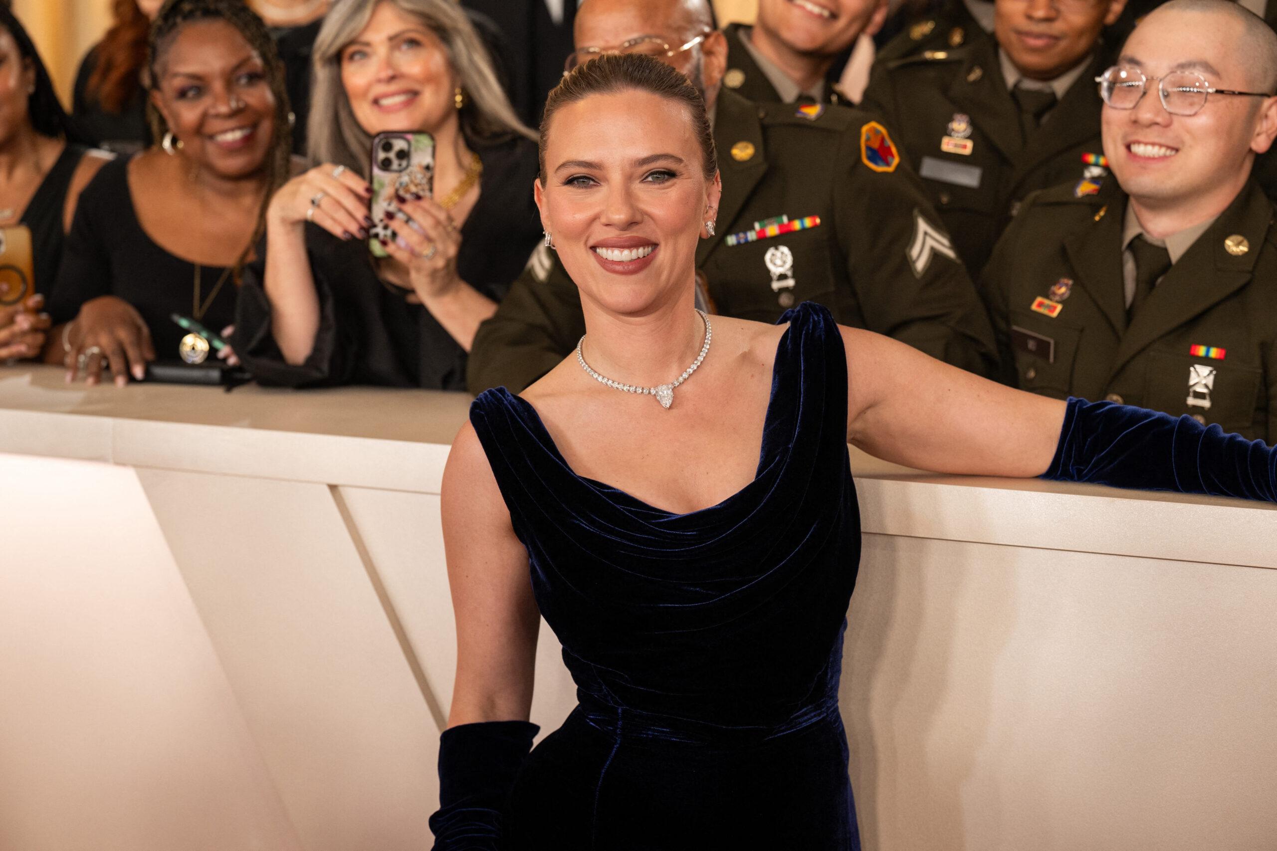 Scarlett Johansson at Oscars 2025
