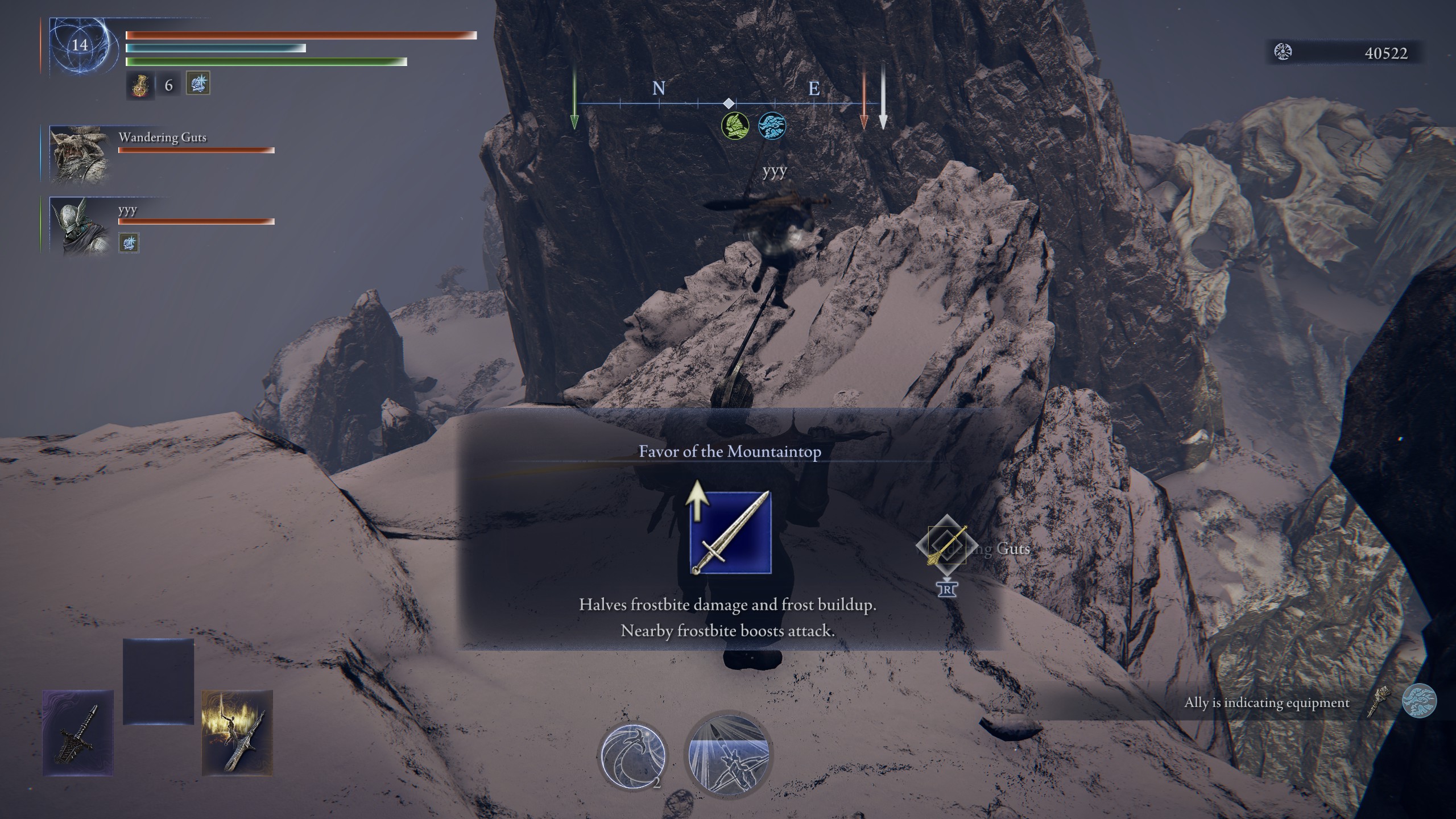 Elden Ring Nightreign Everdark Caligo - Favor of the Mountaintop