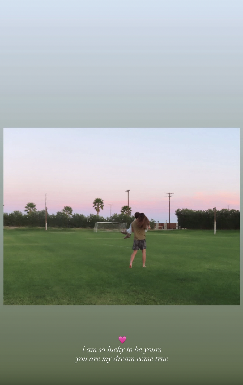 Madison-Beer-IG-With-Justin-Herbert