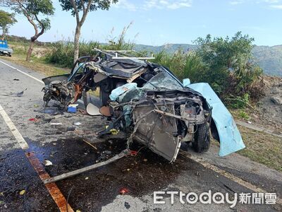 花蓮男酒駕推倒電桿！落跑7公里撞路樹變廢鐵　這次跑不掉了