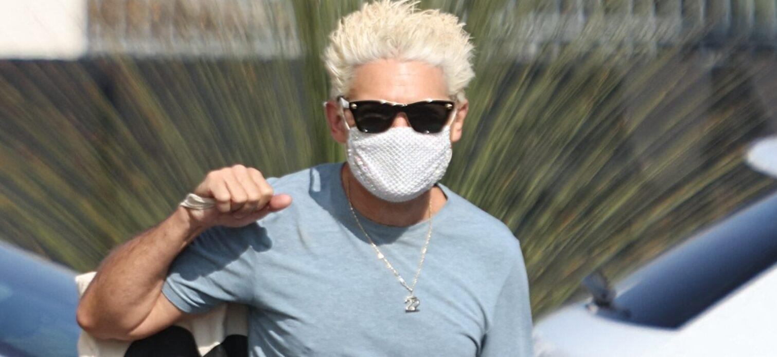 Corey Feldman is seen leaving 'Dancing With The Stars' rehearsals