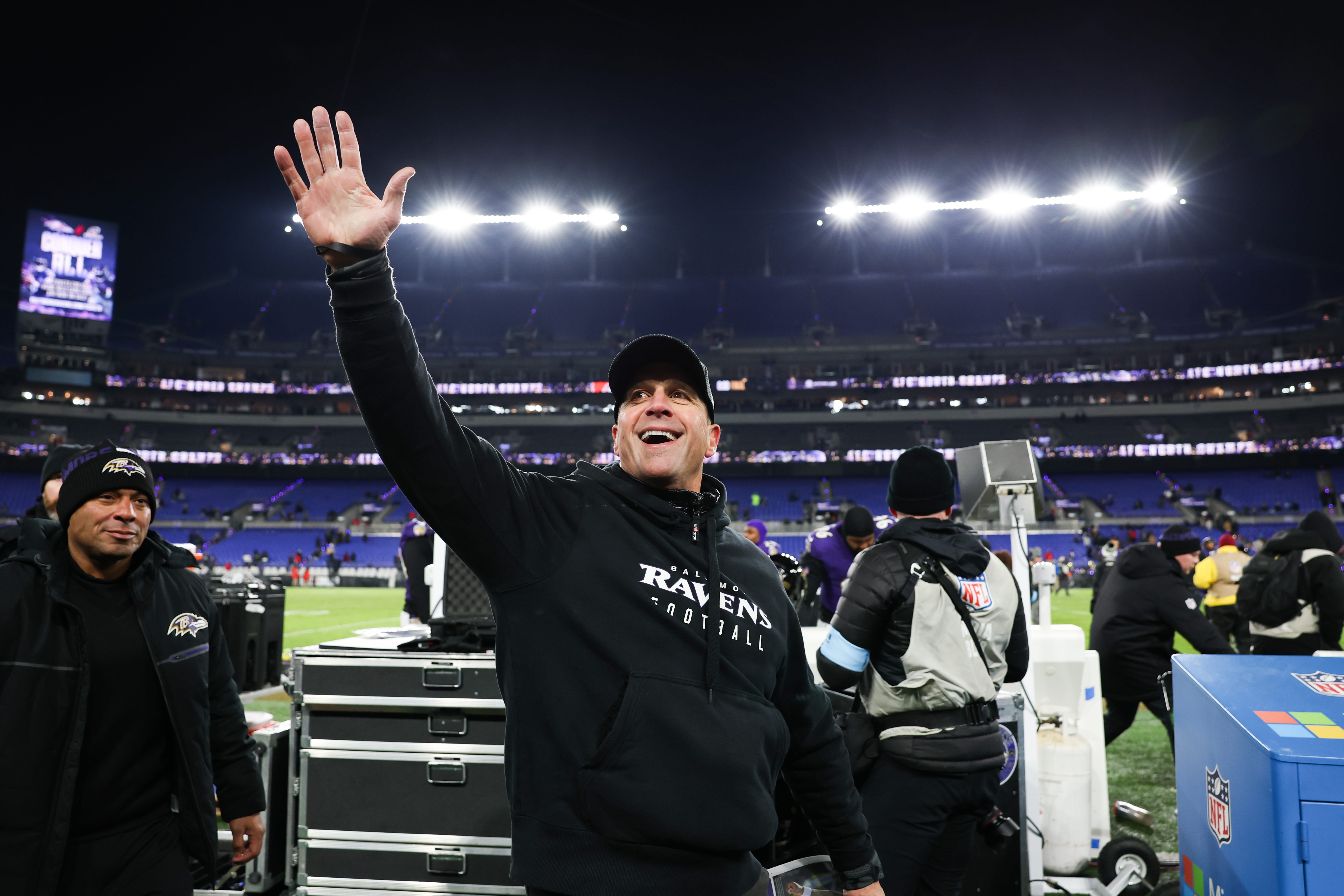 John Harbaugh, Baltimore Ravens (Photo by Kathryn Riley/Getty Images)