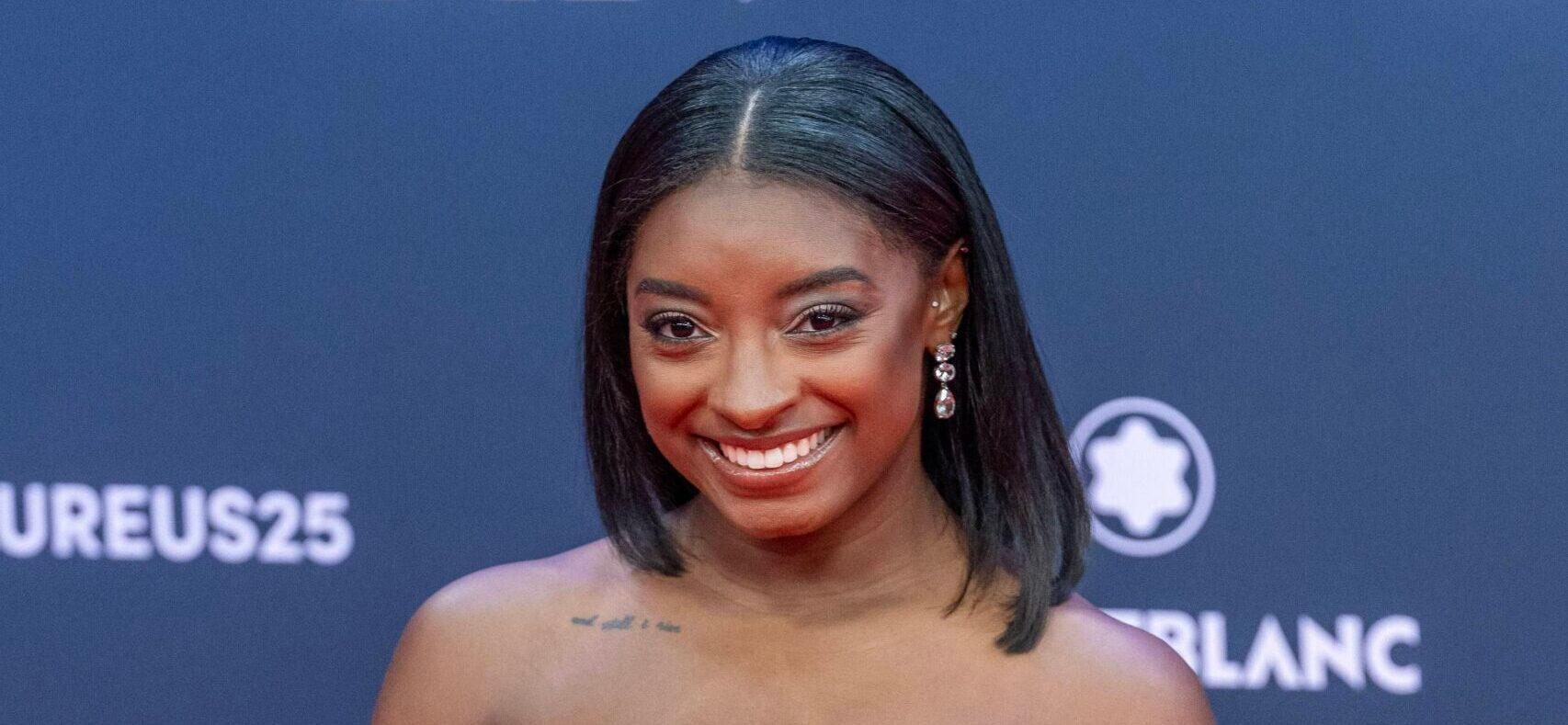 Simone Biles at Laureus Awards 2025: Red Carpet