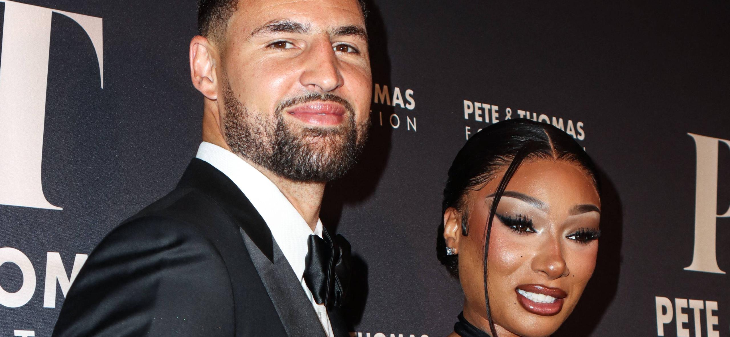 Klay Thompson and Megan Thee Stallion