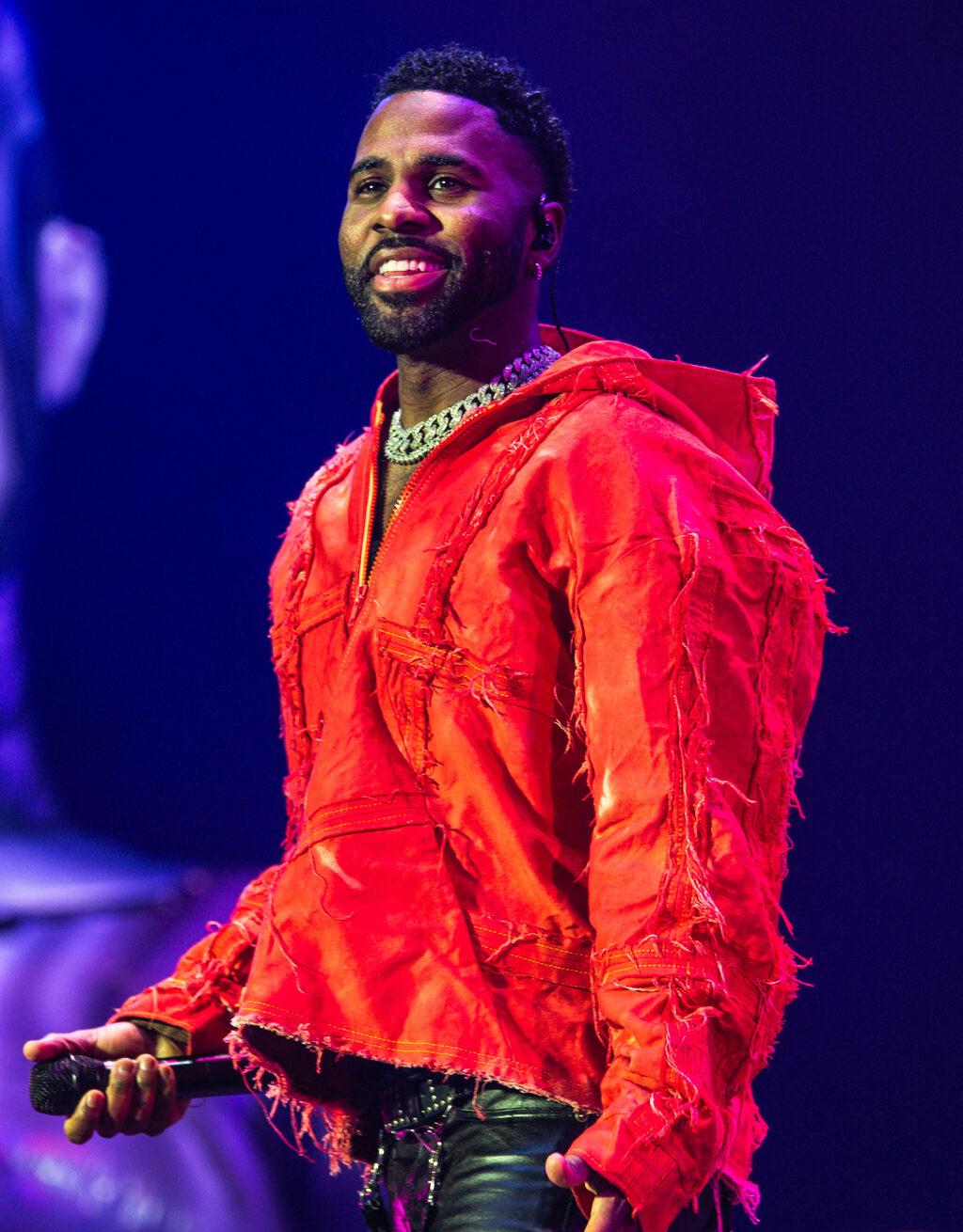 Jason Derulo performing in Manchester, 2024