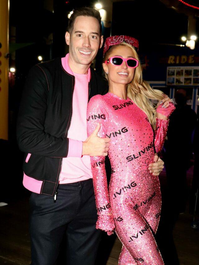 Paris Hilton and Carter Reum