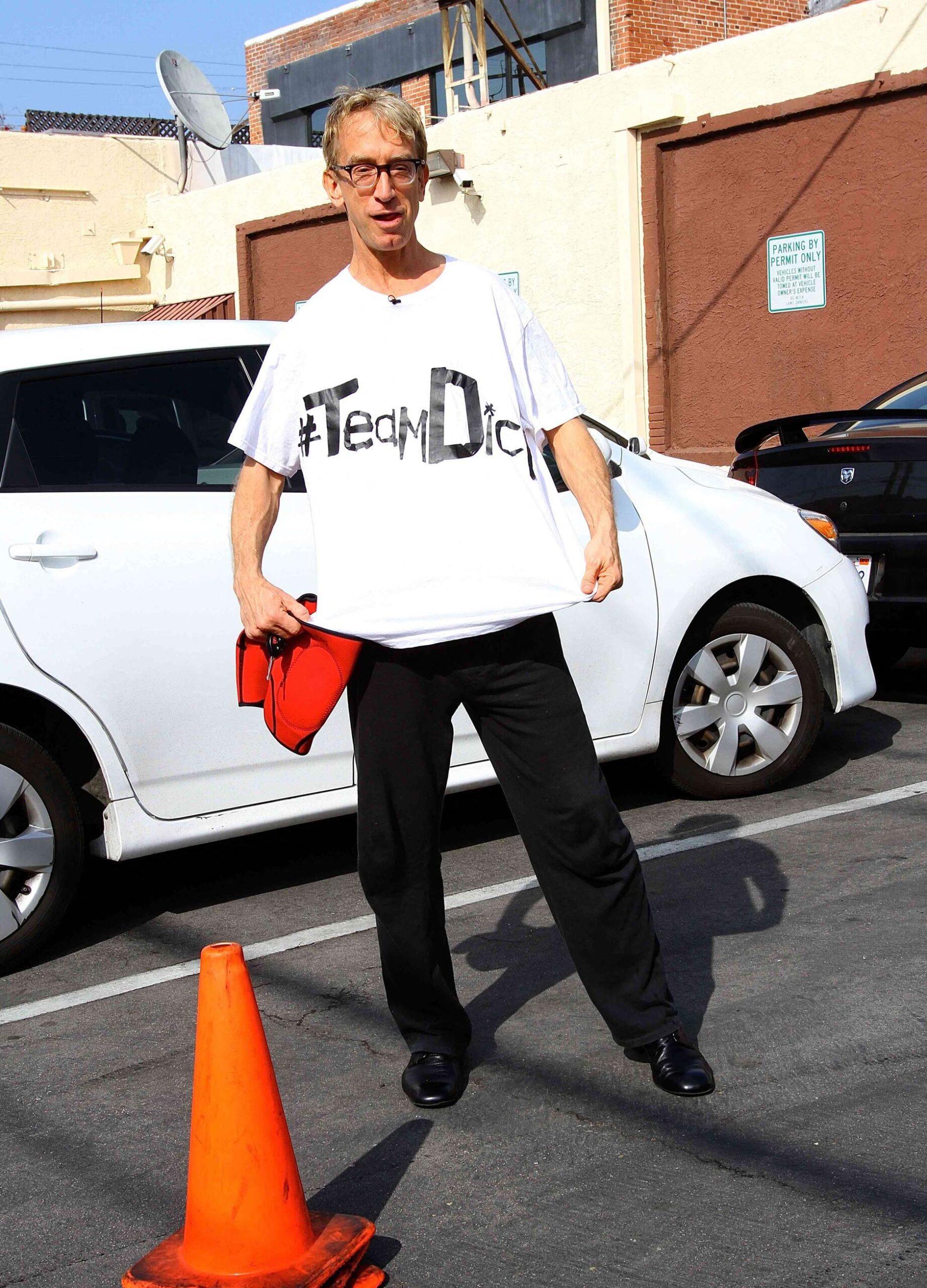 Andy Dick at DWTS parking lot