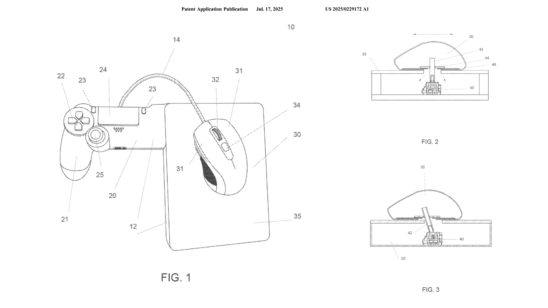 Patent art for US Patent Application Publication No. 2025/0229172 A1