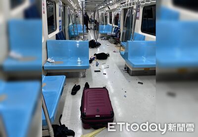 快訊／捷運北門站驚傳大奔逃！男子敲傘大叫「全車嚇跑」1傷