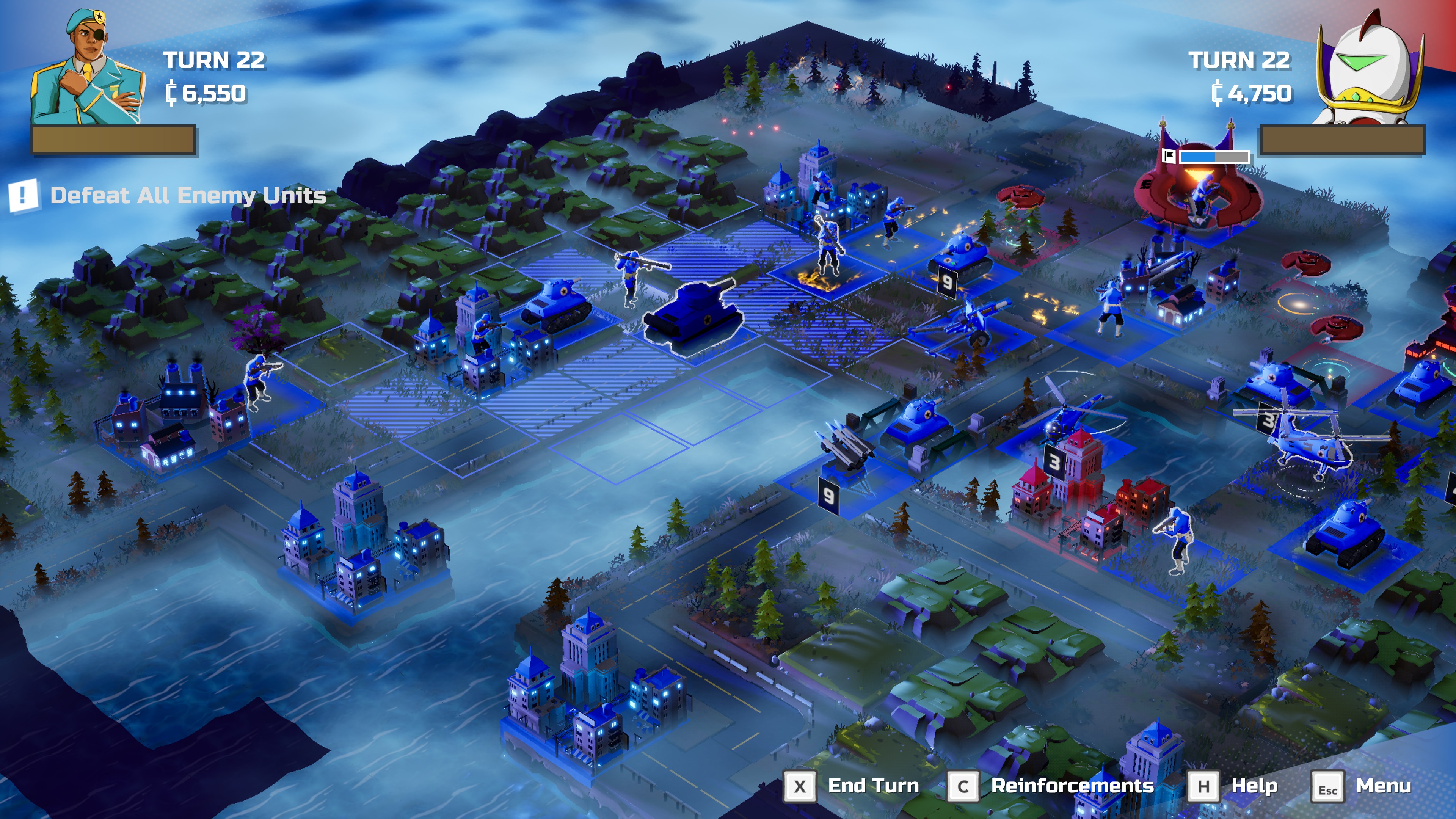 Earth vs Mars demo screenshots