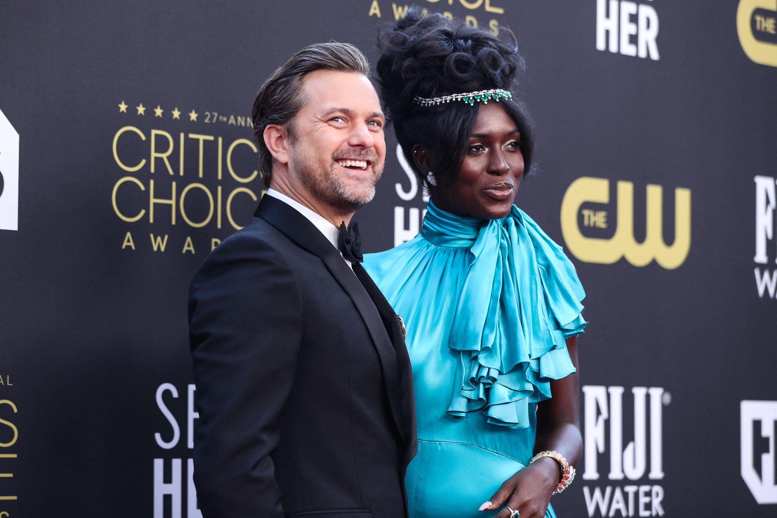 Joshua Jackson and Jodie Turner-Smith at the 27th Annual Critics' Choice Awards