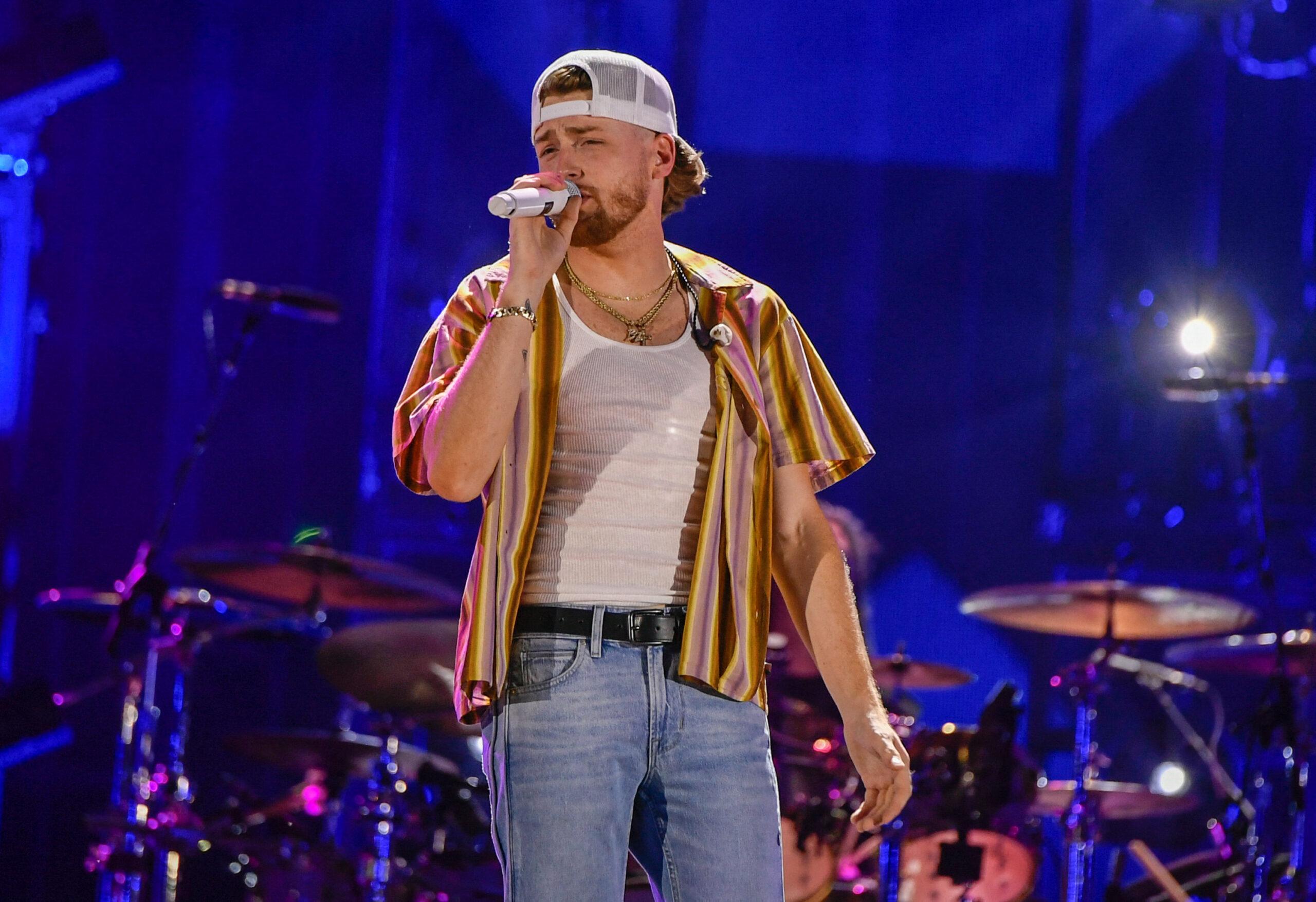 Bailey Zimmerman at the 2025 CMA Festival - Nissan Stadium