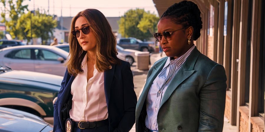 Maggie Q and Courtney Taylor in Ballard