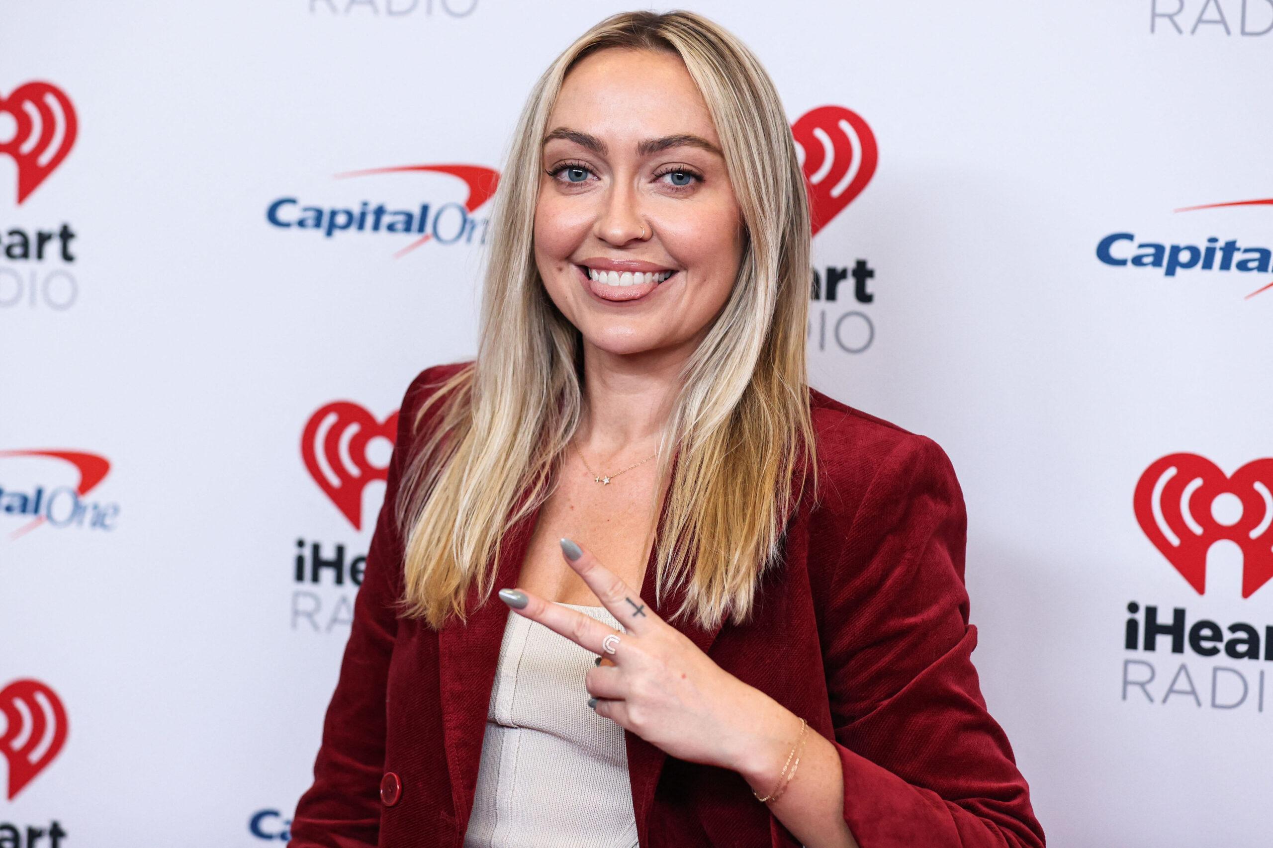 Brandi Cyrus at the 2022 iHeartRadio Music Festival - Night 1 - Press Room