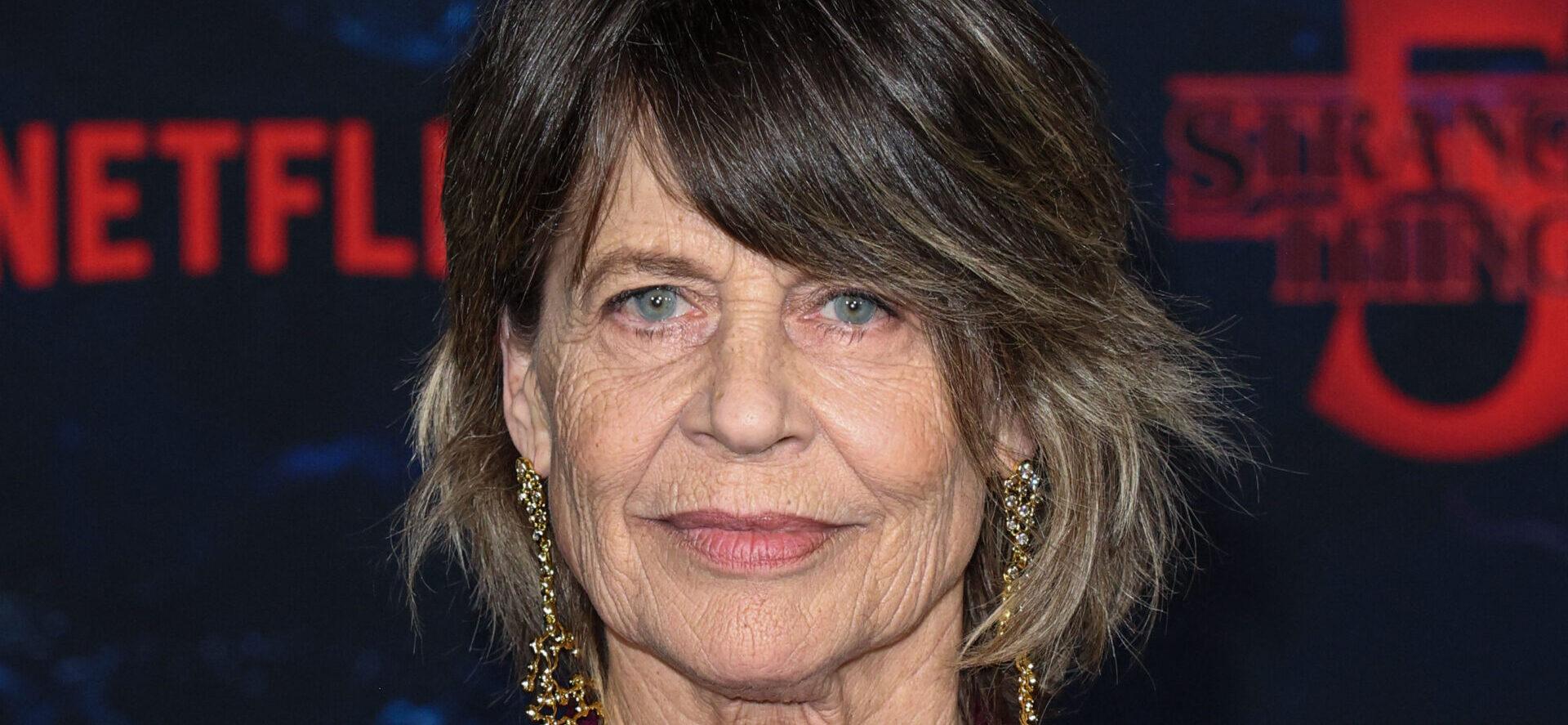Linda Hamilton at World Premiere Of Netflix's 'Stranger Things' Season 5