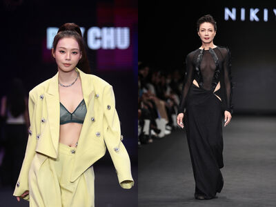 孫淑媚辣登台北時裝周走秀！台劇《與惡》、《拜六禮拜》混搭設計師品牌