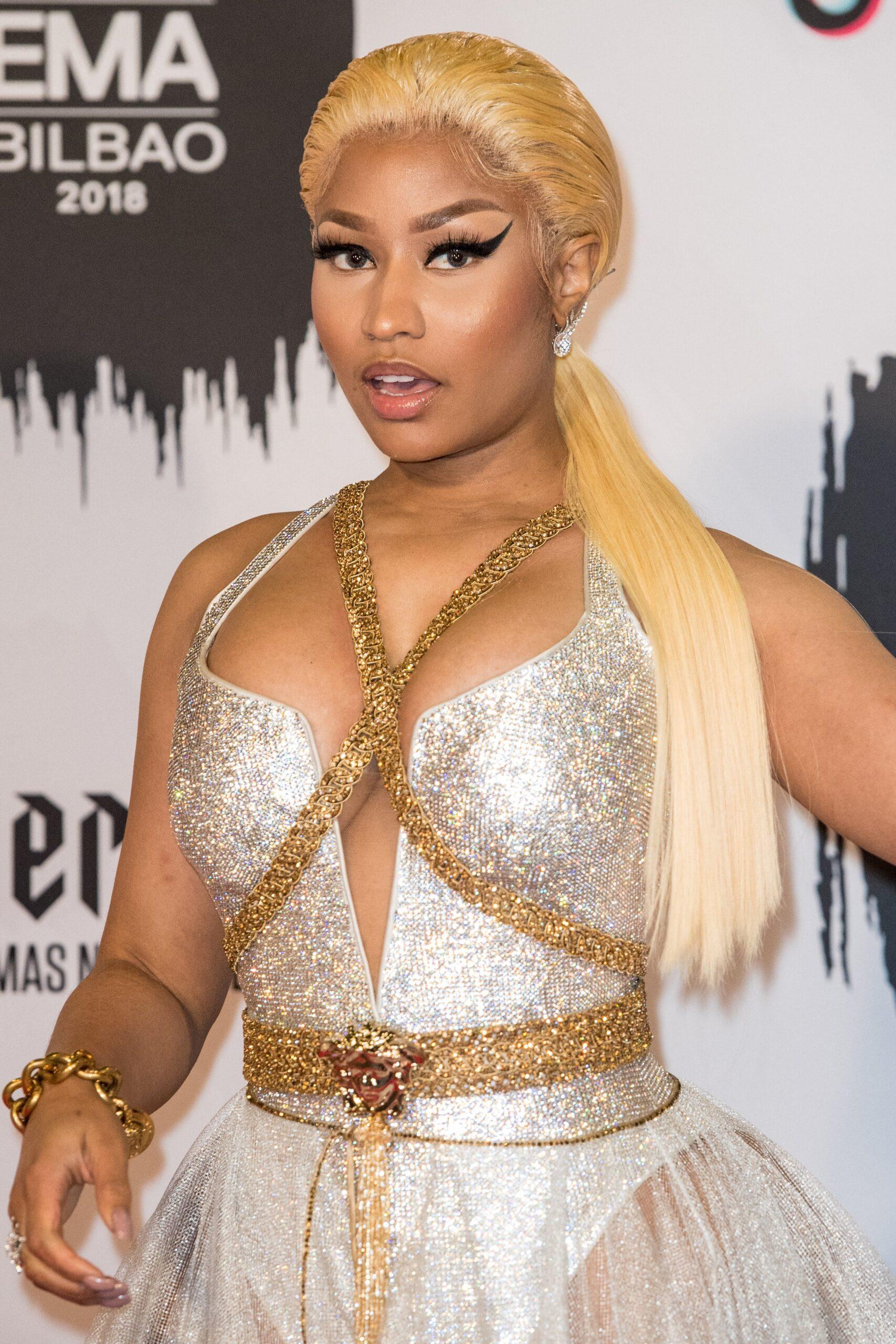 Nicki Minaj at 25th MTV Europe Music Awards, Press Room