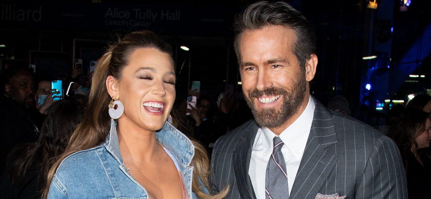 Blake Lively and Ryan Reynolds Outside Arrivals for 