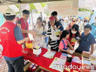 士林分署攜手國稅局　大安森林公園推反詐與雲端租稅宣導