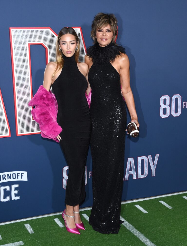 Lisa Rinna and daughter, Delilah Belle Hamlin at 80 For Brady Los Angeles Premiere