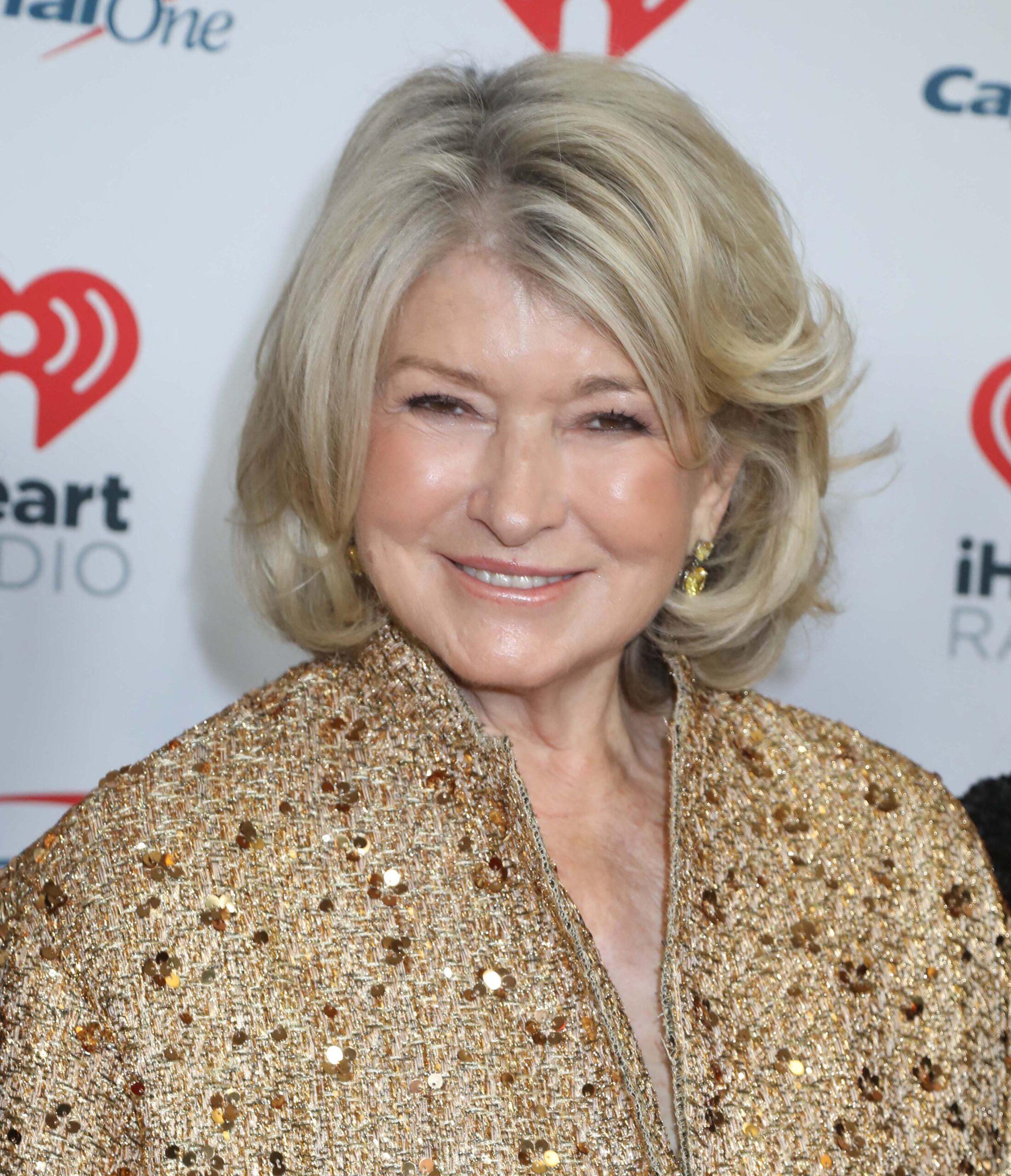 Martha Stewart at the 2023 Z100's IHeartRadio Jingle Ball